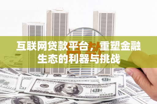 泉港互联网贷款平台，重塑金融生态的利器与挑战